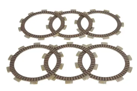 Комплект фрикційних пластин зчеплення APRILIA AF1, CLASSIC, MX, PEGASO, RS, RX 125 1987-2013 4RIDE TCS5598