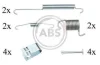 Пружинки колодок барабанных Suzuki Grand Vitara 05-- ABS A.B.S. 0842Q (фото 1)
