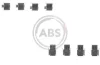 Комплект монтажний гальмівних колодок A.B.S. A.B.S. 1171Q (фото 1)