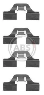 Комплект аксесуарів до гальмівних колодок ABS A.B.S. 1211Q