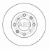 Гальмівний диск задн. Accord/Civic/Accord/CL/600 Series 93-02 A.B.S. 16147 (фото 2)