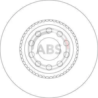 Гальмiвний диск A.B.S. A.B.S. 16328