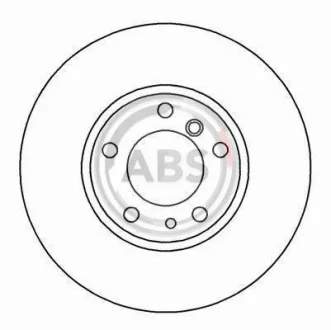 Гальмівний диск A.B.S. A.B.S. 16330