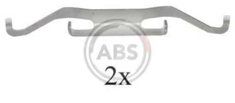 Комплект монтажний гальмівних колодок A.B.S. A.B.S. 1680Q