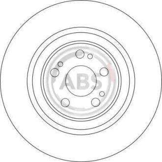 Диск гальмівний A.B.S. A.B.S. 17037