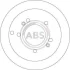 Гальмівний диск задн. Sportage/Magentis/Lotze/Optima/Tucson/Sonata/Sonata 98- A.B.S. 17208 (фото 2)