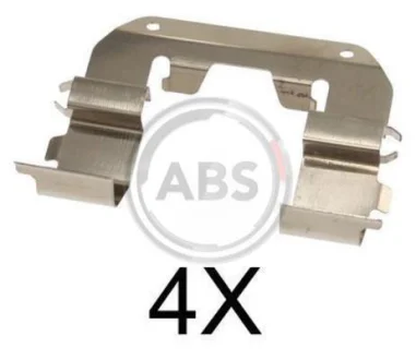 Ремкомплект гальмiвних колодок A.B.S. A.B.S. 1767Q