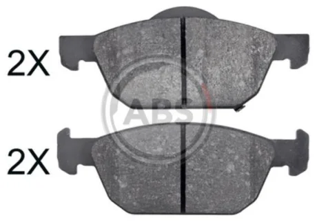 Гальмівні колодки перед. Honda Civic 12-22 (ATE) A.B.S. 35002
