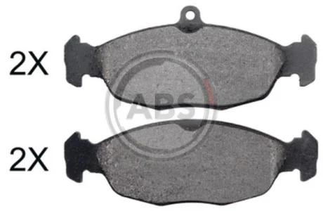 Комплект гальмівних колодок A.B.S. A.B.S. 35006