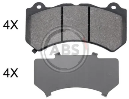 Комплект гальмівних колодок A.B.S. A.B.S. 35013