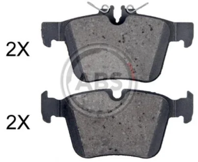 Колодки гальмівні дискові A.B.S. A.B.S. 35073