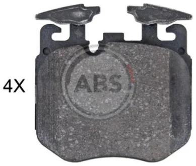 Колодки гальмівні дискові A.B.S. A.B.S. 35144