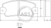Колодки гальмівні FIAT/LANCIA/SEAT передн. A.B.S. A.B.S. 36518 (фото 1)