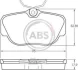 Колодки гальмівні MB 190 передн. A.B.S. A.B.S. 36660 (фото 1)