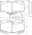 Гальмівні колодки пер. Cruiser/Hilux/4 Runner/Taro 89- (SUMITOMO) A.B.S. 36724 (фото 1)