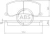 Комплект гальмівних колодок A.B.S. A.B.S. 36960 (фото 1)