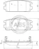 Колодка гальм. диск. задн. (ABS) A.B.S. 37324 (фото 1)
