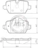 Гальмівні колодки зад. BMW 3(E90)/1(E81) 04-13 (TRW) A.B.S. 37435 (фото 1)