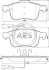 Комплект гальмівних колодок A.B.S. A.B.S. 37485 (фото 1)