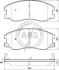 Гальмівні колодки пер. Chevrolet Captiva 06- (akebono) A.B.S. 37582 (фото 1)