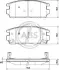 Колодка гальм. диск. CHEVROLET/OPEL CAPTIVA/ANTARA задн. (ABS) A.B.S. 37583 (фото 1)