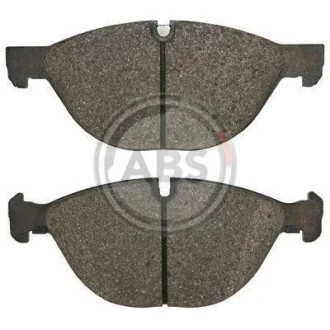 Гальмівні колодки пер. BMW X5 (E70/F15)/X6 (E71/F16) 07-19 (ATE) A.B.S. 37610
