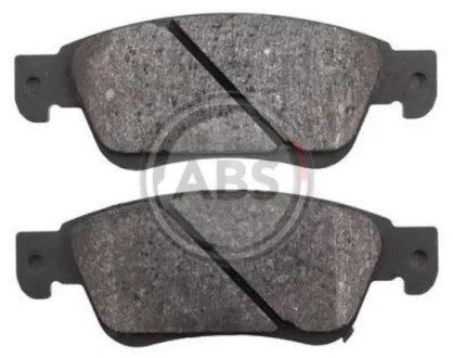 Комплект гальмівних накладок, дискове гальмо A.B.S. A.B.S. 37636