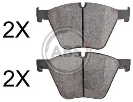Гальмівні колодки пер. BMW 5 GT (F07)/7 (F01-F04)/X5 (E70/F15) 09-18 (ATE) A.B.S. 37678