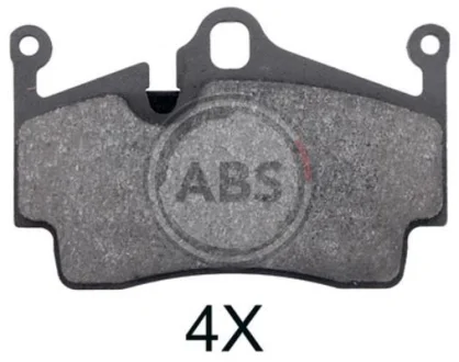Гальмівні колодки зад. Boxster (987/982)/Cayman (981/987) 04- (BREMBO) A.B.S. 37697