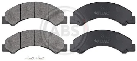 Комплект гальмівних колодок A.B.S. A.B.S. 37713