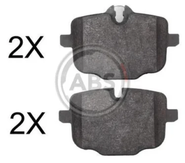 Комплект гальмівних колодок A.B.S. A.B.S. 37787