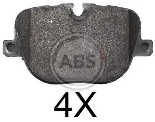 Гальмівні колодки задн. Range Rover III/Sport 4.4D/5.0 09-13 A.B.S. 37802 (фото 1)