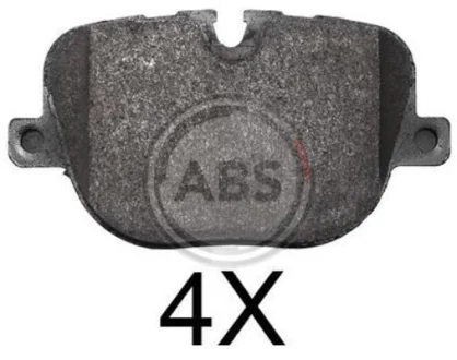 Гальмівні колодки задн. Range Rover III/Sport 4.4D/5.0 09-13 A.B.S. 37802