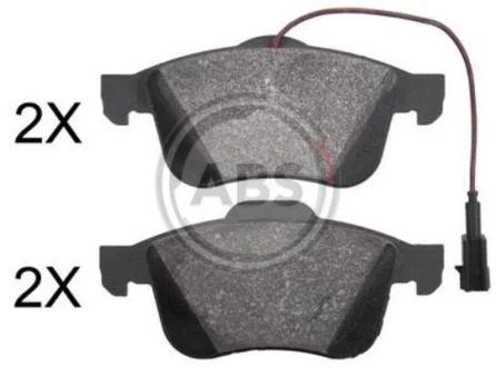 Комплект гальмівних колодок A.B.S. A.B.S. 37882