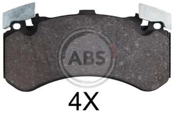 Гальмівні колодки пер. Audi A6/A7/A8 09-18 (BREMBO) (188,8x101x17) A.B.S. 37894 (фото 1)
