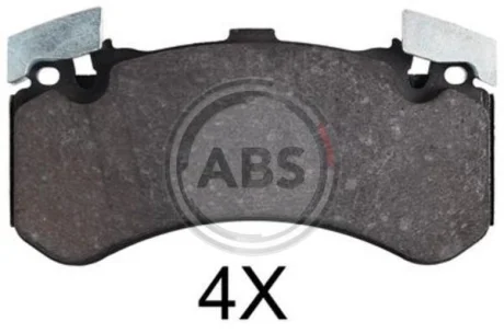 Гальмівні колодки пер. Audi A6/A7/A8 09-18 (BREMBO) (188,8x101x17) A.B.S. 37894