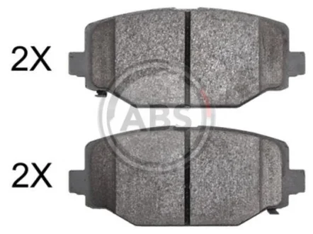Колодка гальм. диск. задн. (ABS) A.B.S. 37924