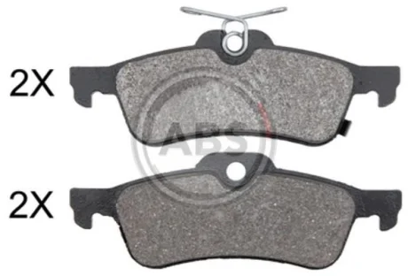 Комплект гальмівних колодок A.B.S. A.B.S. 37944