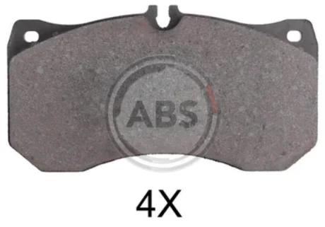 Гальмівні колодки пер. Audi A6/A7/A8 09-18 (BREMBO) (189,7x101,5x17,5) A.B.S. 37962