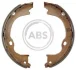 Комплект гальмівних колодок, стоянкове гальмо A.B.S. A.B.S. 40941 (фото 1)