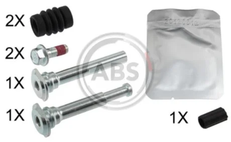 Комплект напрямних втулок, гальмівний супорт A.B.S. A.B.S. 55121