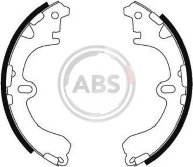 Гальмівні колодки зад. Corolla/Celica 89-02 (Sumitomo) A.B.S. 8844