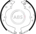 Колодки гальмівні барабанні A.B.S. A.B.S. 8944 (фото 1)