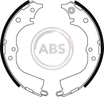 Колодки гальмівні барабанні A.B.S. A.B.S. 8944