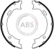 Комплект гальмівних колодок, стоянкове гальмо A.B.S. A.B.S. 9142 (фото 1)