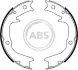Колодка гальм. барабан. MITSUBISHI GALANT задн. (ABS) A.B.S. 9181 (фото 1)