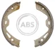 Комплект гальмівних колодок, стоянкове гальмо A.B.S. A.B.S. 9290 (фото 1)