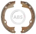 Комплект гальмівних колодок A.B.S. A.B.S. 9323 (фото 1)