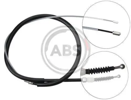 Трос ручного гальма VW TOURAN (1T1,1T2,1T3) задн. (ABS) A.B.S. K13576