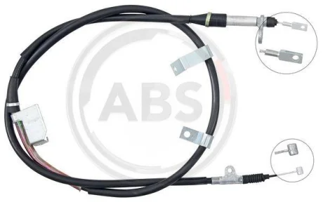 Трос ручного гальма задній правий A.B.S. A.B.S. K14143